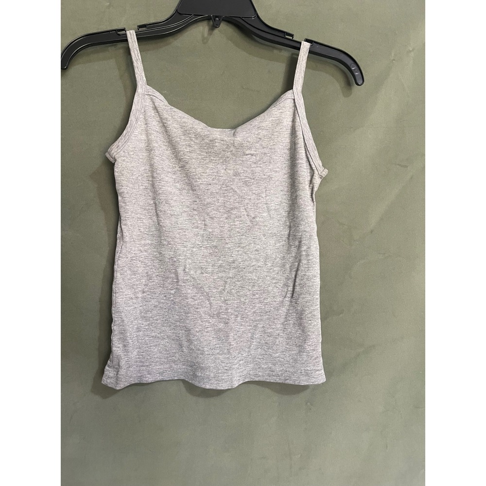 Vintage Ragdoll Gray Floral Butterfly Cami Tank Kids Medium Fits Womens XSmall - Picture 5 of 5